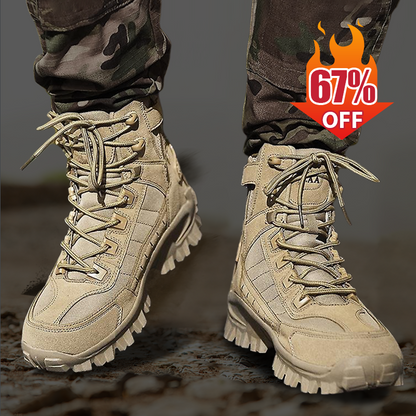 Tactical Waterproof Boots with FREE Gift Gloves